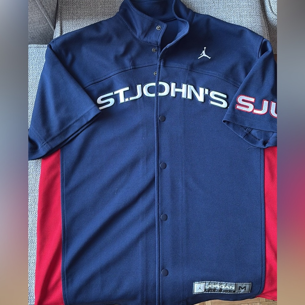 Men’s Air Jordan St. John’s Red Storm Warmup Jacket - Size M